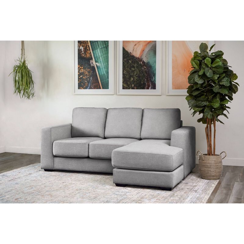 Elizabeth Stain Resistant Fabric Reversible Chaise Sectional Sofa - Abbyson Living, 4 of 13