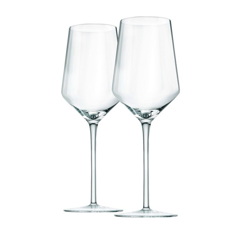 NutriChef 2 Pcs. of Crystal Wine Glass - Ultra Clear, Elegant Crystal-Clear Wine Glass, 1 of 4