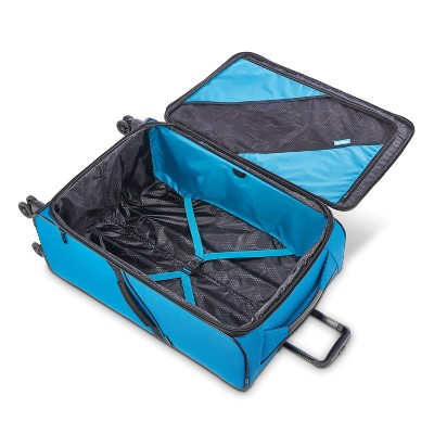 American Tourister Phenom 28 Softside Spinner Suitcase - Blue