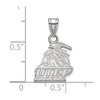 Black Bow Jewelry 14k White Gold Texas at El Paso Miners NCAA Small Pendant - 2 of 3