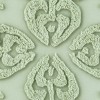 Collections Etc Abigail Ruffled Chenille Sham - 3 of 3