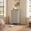 Drawer Dresser for Bedroom, Modern Dressers with Spacious Storage and Metal Handles - 3 of 4