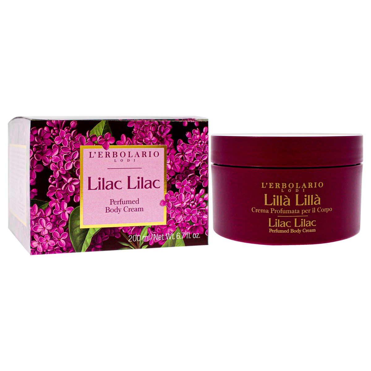 Lilac Lilac Perfumed Body Cream by LErbolario for Women - 6.7 oz Body Cream - thumbnail 3