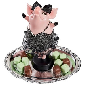 Design Toscano Hog Heaven Twinkle Toe Pig Statue - 1 of 4