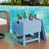 Hyleory Portable HDPE Side Table, 3-in-1 Patio Cooler Table - 3 of 4