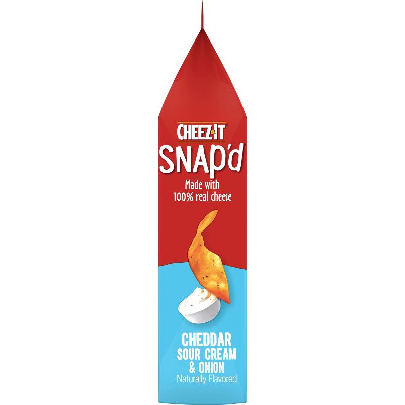 Cheez-It Snap'd Cheddar Sour Cream & Onion Crackers - 7.5oz, 6 of 7
