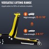 Syemin Lift Jacks 3 Ton Low Profile Racing Floor Jack Heavy Duty Steel Racing Jack Lift Car for Everyday and Industrial, Yellow, 32.66"*16.34"*8.27" - 4 of 4