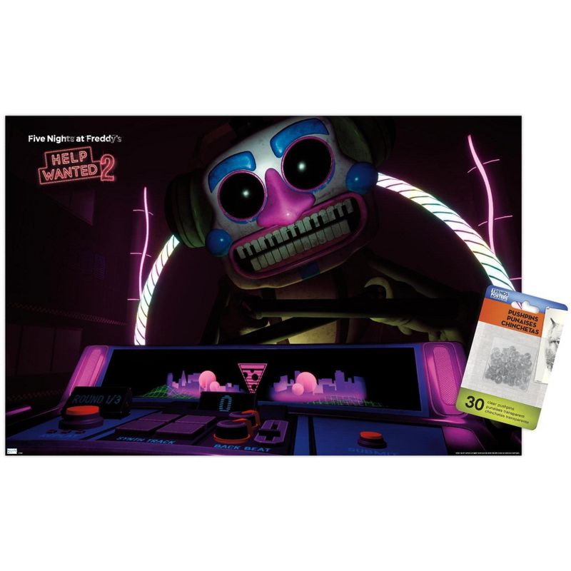 Trends International Five Nights at Freddy's: Help Wanted 2 - DJ Music Man Unframed Wall Poster Prints, 1 of 7