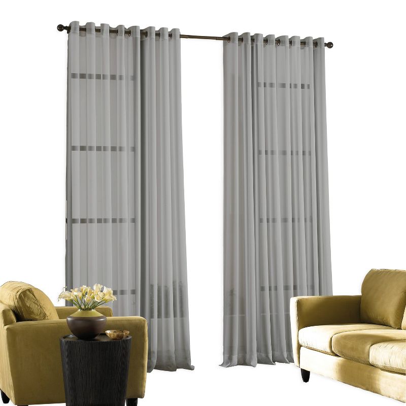 1pc Sheer Soho Window Curtain Panel - Curtainworks, 6 of 7