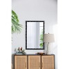 Okak Modern Metal/Wood Frame Decorative Wall Mirror for Entryway,Bathroom,Home Decor Accent Vanity Mirror for Bedroom - 2 of 4