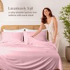 Rayon from Bamboo Solid Deep Pocket Sheet Set by Bare Home - 3 of 4