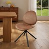 Art Leon Faux Leather and Bentwood Dining Chair, Mid-century Modern, Metal Legs, Black Finished - 4 of 4