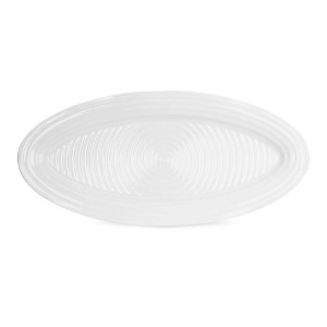 Portmeirion Sophie Conran White Fish Platter - 1 of 3