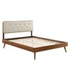 Modway Bridgette Twin Wood Platform Bed With Splayed Legs - 2 of 4