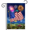 Briarwood Lane Garden Flag 12x18 For Outdoor American Flag Firework Garden Flag Flags For Outside - 2 of 4