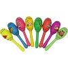 4E's Novelty 16 Pcs Mini Maracas - 5" Wooden Maracas for Kids & Adults, Party Favors & Music Instruments - 4 of 4
