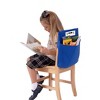 Seat Sack® Standard Chair Pocket Classroom Storage Organizer - 14 inch, Blue - 3 of 3