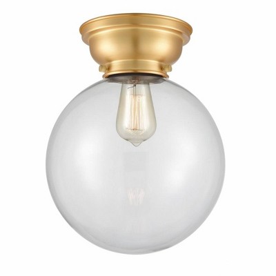 Beacon - 1 Light Flush Mount In Industrial Style-11.15 Inches Tall and 10 Inches Wide