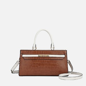 MKF Collection Colby Women’s Satchel in Faux Crocodile Leather Bag by Mia K - 1 of 4