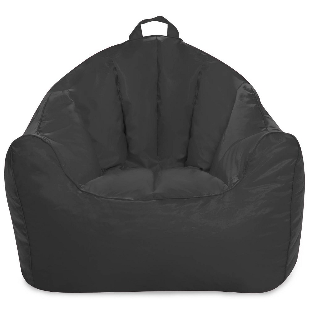 Photos - Bean Bag 29" Malibu Lounge Microsuede  Chair Gray - Posh Creations