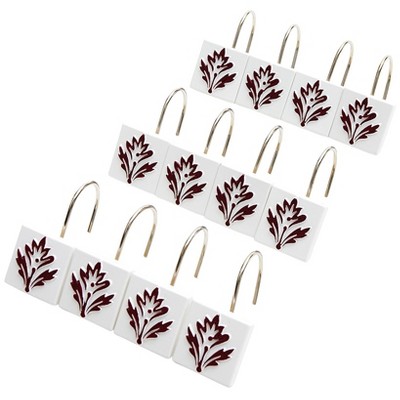 The Lakeside Collection Callisi Americana Bath Collection - Set of 12 Shower Hooks