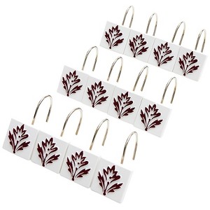 The Lakeside Collection Callisi Americana Bath Collection - Set of 12 Shower Hooks - 1 of 2