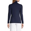 Lands' End Women's Lightweight Jersey Skimming Long Sleeve Turtleneck - 2 of 4