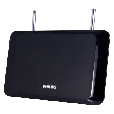 Philips Flat Panel HD Passive Antenna - Black