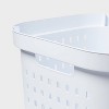 1.25bu Square Modern Laundry Basket Square - Brightroom™ - image 3 of 4