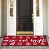Briarwood Lane Christmas Coir Doormat 60x24 Merry and Bright Extra Large For Christmas Coir Doormat - 2 of 3