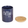 Design Imports Nautical Blue Coffee/Sugar/Tea Ceramic Canister Set/3 - 3 of 4