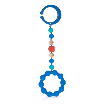 Nuby Tag-A-Long Teether - Blue