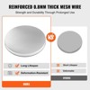 VEVOR Fire Pit Cover Lid, 27" Portable Firepit Spark Screen,Stainless Steel Steel Metal Cover,Outdoor Wood Burning and Camping Stove Accessory,Silver - 4 of 4