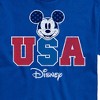 Men's - Disney - Mickey Mouse USA Head Short Sleeve Graphic T-Shirt - 2 of 4