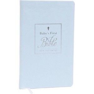 Kjv, Baby's First New Testament, Leathersoft, Blue, Red Letter, Comfort Print - by  Thomas Nelson (Leather Bound) - 1 of 1