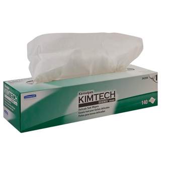 Kimtech Science Kimwipes Disposable Task Wipers 14-7/10 x 16-3/5" 34256, 140 Ct