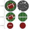 Big Dot of Happiness End Zone - Football - Baby Shower or Birthday Party Giant Circle Confetti - Party Decorations - Large Confetti 27 Count - 2 of 4