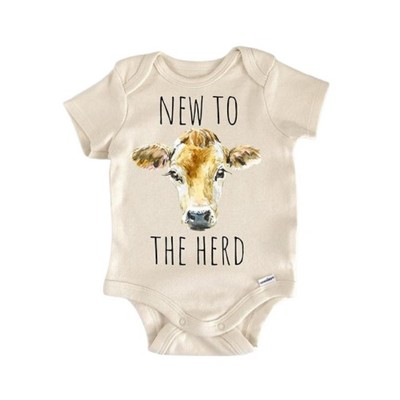 Cow Bull Animal Farm Farmer - Baby Boy Girl Clothes Infant Onesie® Funny Cute Newborn GS1