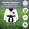 Big Dot of Happiness Karate Master - Yard Sign and Outdoor Lawn Decorations - Martial Arts Birthday Party Yard Signs - Set of 8 - 3 of 4