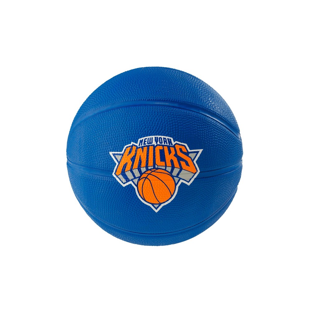 UPC 029321655430 product image for NBA Spalding New York Knicks Mini Ball Size 3 Rubber Basketball | upcitemdb.com