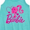 - Barbie - Logo Hearts Graphic Sleeveless Aline Dress - 2 of 3