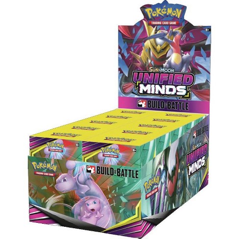Pokemon Sun And Moon Unified Minds Build And Battle Box Display 10 Sets