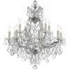 Crystorama Lighting Maria Theresa 13 - Light Chandelier in  Polished Chrome - 2 of 4