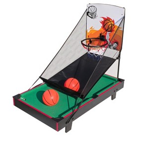 JVNOXK Multi Game Table 36", 2 in 1 Combo Game Table Basketball, Billiards.Parent-child games, for Indoor Outdoor, Game Room, - 1 of 4