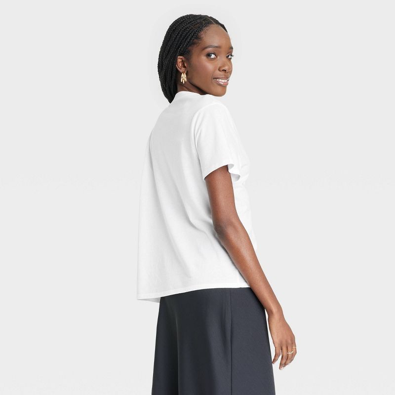 Women's Short Sleeve V-Neck T-Shirt - A New Day™, 3 of 11