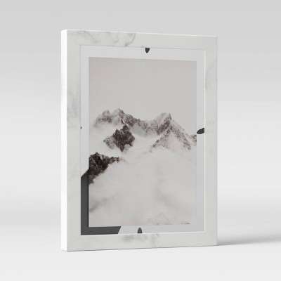 5" x 7" Faux Marble Table Frame Gray - Project 62™