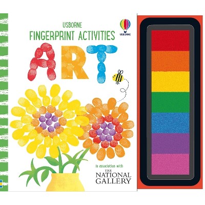 Fingerprint Activities Art - by  Rosie Dickins (Spiral Bound)