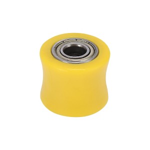 Unique Bargains 10mm/0.39" Hole Motorcycle Motorbike Chain Roller Pulley Slider Tensioner Wheel Guide - 1 of 4