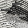 Washable Runner Rug Modern Neutral Low Pile Non Shedding Soft Bordered Carpet for Kitchen Bathroom - 4 of 4