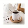 1pc_vibrant flower design ceramic cup 11 ounces, coffee/tea/wine glass - 4 of 4